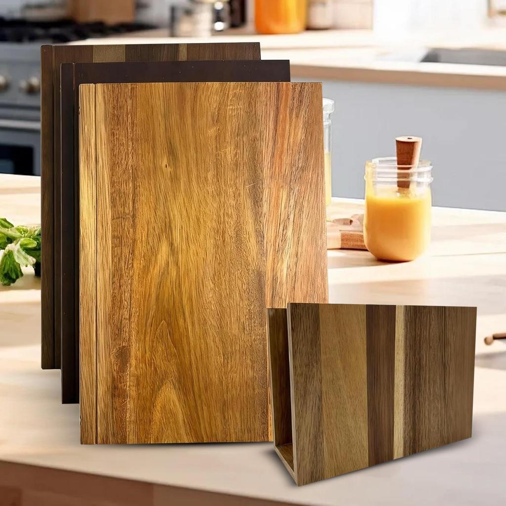 Cutting Boards for Kitchen 3 Pieces Book Shaped Thickened Supplies Chopping Boards for Kitchen for Cheese Meat Vegetables Home