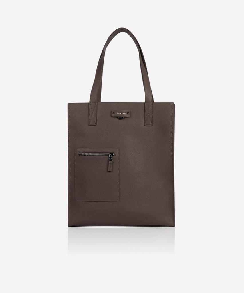 Tantin Signature Urban Shoulder Bag T21406 Brown