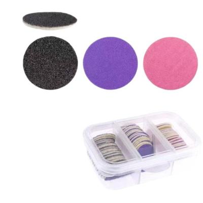 Foot Dead Skin Sandpaper Replaceable With Disc Pedicure Polishing Disc Cuticle Calluse Remover File Electric Pedicure Tools