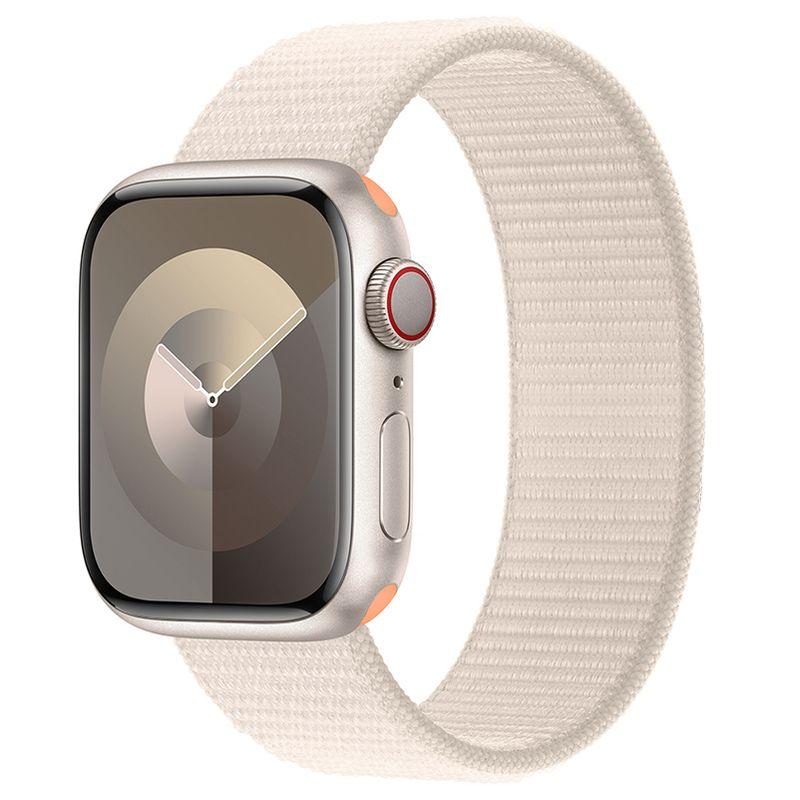 

Suitable for Iwatch10 Strap Applewatch9876 Generation Apple Watch S10 Watch Band New Arrival Se Nylon Loop Ultra Sports Wristband Women s Men s Woven Orange blue Starlight Suitable for iwatch 10(46mm)