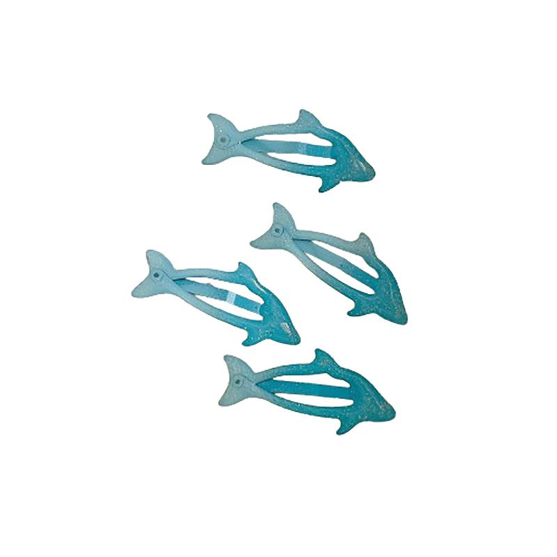 4Pcs Cute Cartoon Dolphin Bb Hair Clip For Women Girls Versatile Bangs Hair Clip  Side Clip Hair Accessories Gifts