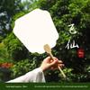 Thickened Xuan Paper Blank Round Fan: Ancient Style Semi-Raw Surface for Chinese Hand-Painted Fans
