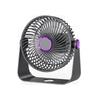 Portable USB Mini Clip Fan with Light for Home, Office, Dorm
