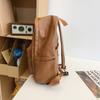 Men's Leather Backpack Large Capacity Travel Backpack Student School Bag Female Computer Bag