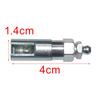 90 Degree Lubricant Grease Coupler Replacement Parts Slide on Grease Adapter Right Angle Grease Coupler Carbon Steel 4cmx1.4cm