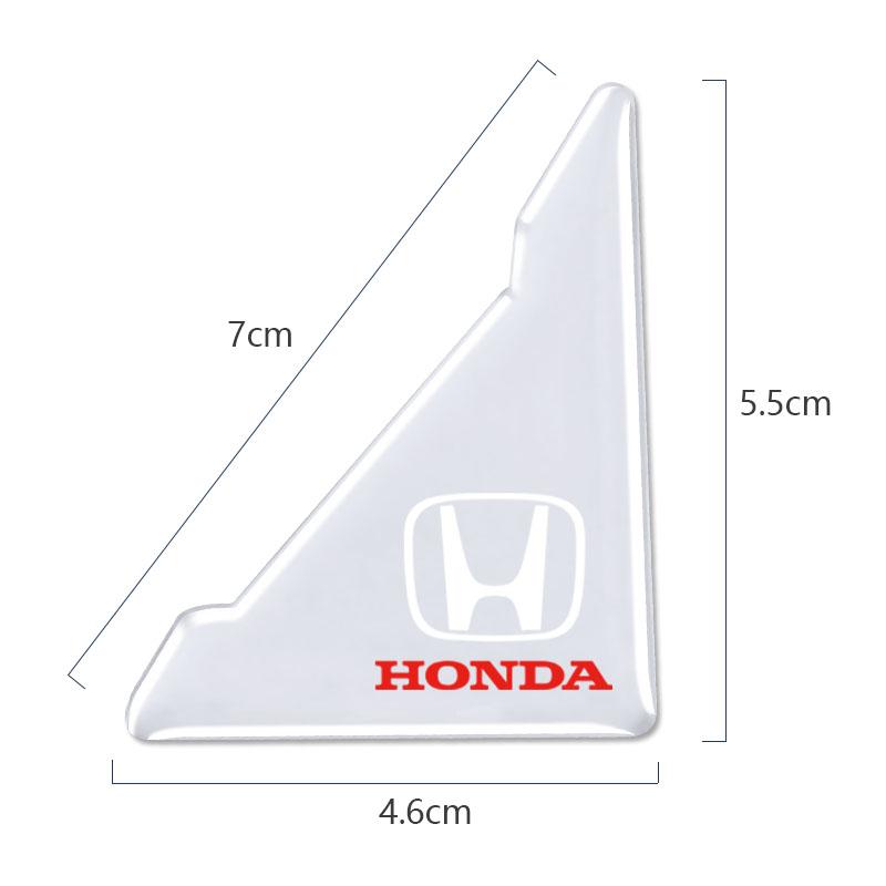 4PCS Car Door Anti-collision Corner Protectors Stickers Accessories For Honda Civic FIT Accord Prelude CRV 5th City CRZ CRX Jazz KP5