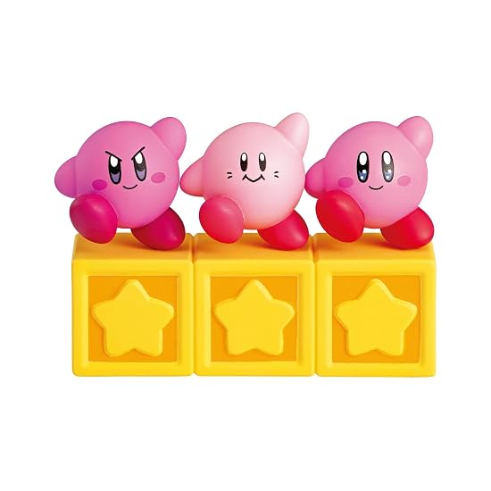 Re-Ment Kirby's Dream Land 30th Anniversary "Line 'Em Up! Poyotto Collection" BOX Product, 6 Types T