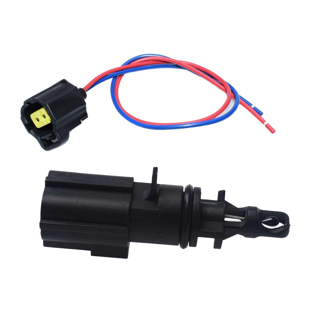 ISANCE Intake Air Temperature Sensor 56028364AA & Wiring Harness Connector Plug For Chrysler Dodge Jeep Mitsubishi Ram Dakota