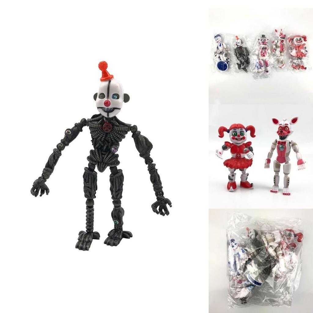 5pcs Fnaf Five Nights At Freddys Light Up Action Figures With Safe Pvc Material Perfect As Kids Gift And Ornament