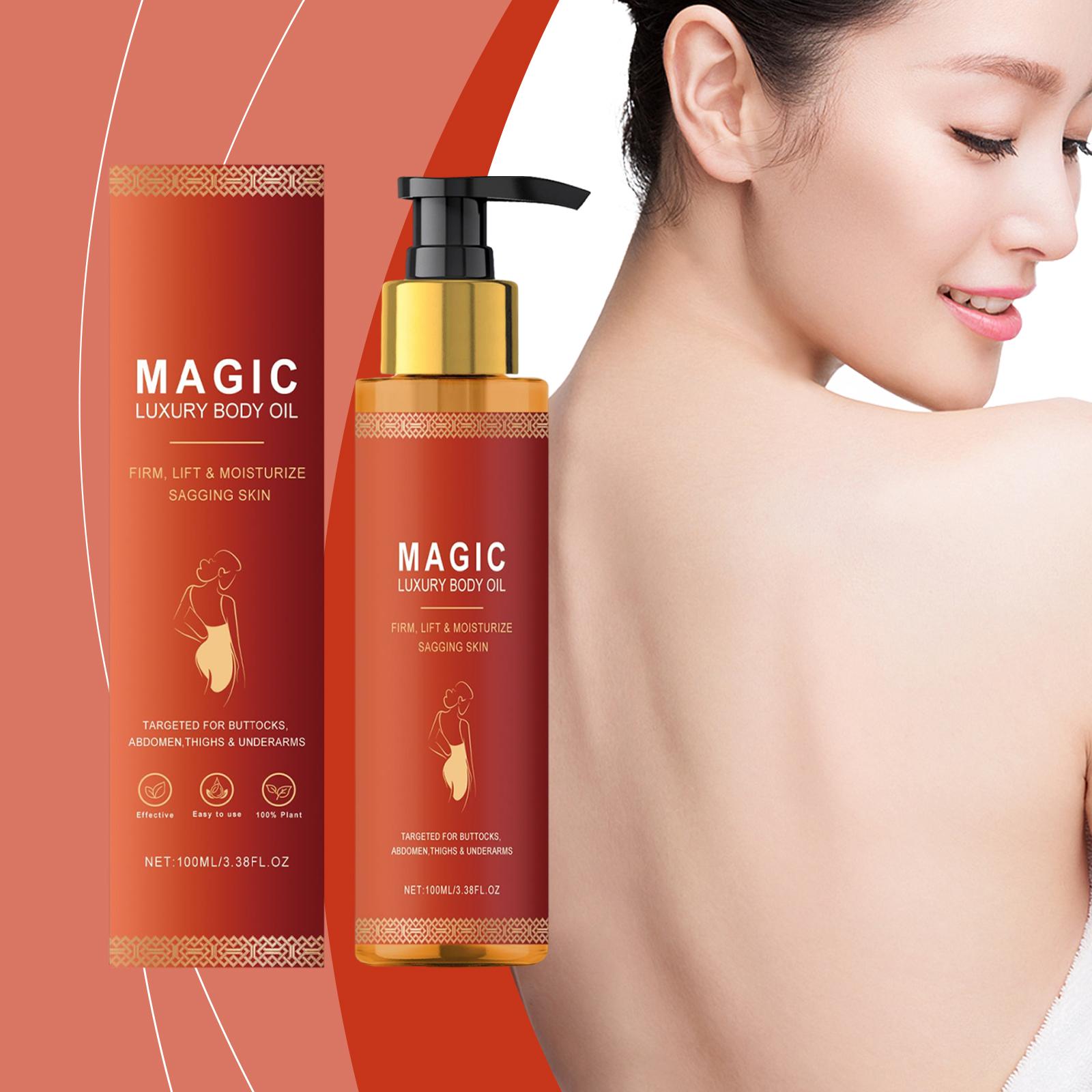 Firming Body Oil - Moisturizes, Nourishes, Softens and Tightens Skin, Ideal for Daily Massage Care 100ml