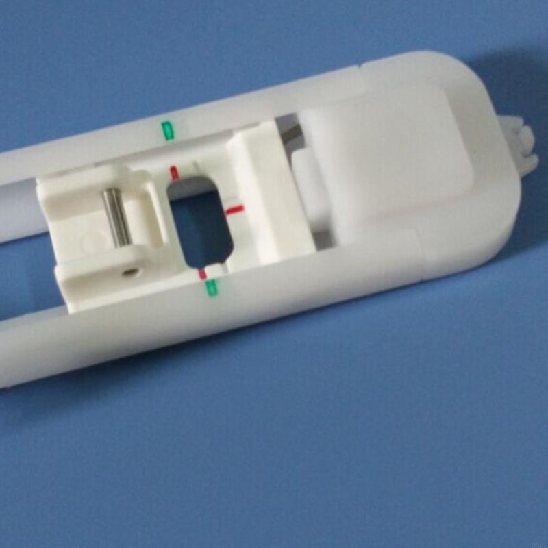 2Pieces Automatic Buttonhole Presser Foot Attachments Universals Sewing Machine Crafting Tool