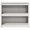 Kitchen Cabinet MEPPEL White 106 x 55 x 92 cm Solid Pine Wood