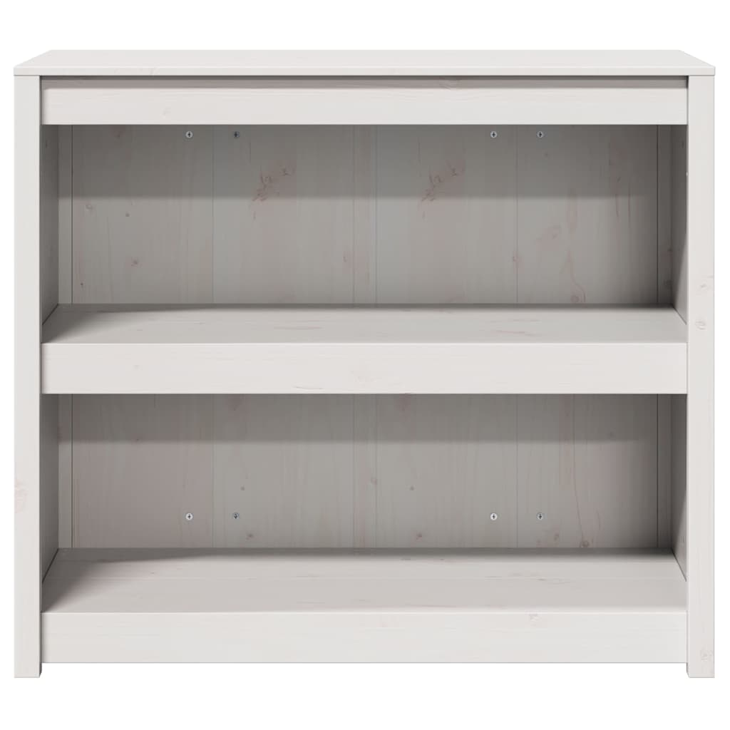Kitchen Cabinet MEPPEL White 106 x 55 x 92 cm Solid Pine Wood