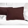 Set of 2 Pillowcases - - LH71587 - 50 X 70 Cm - Brown