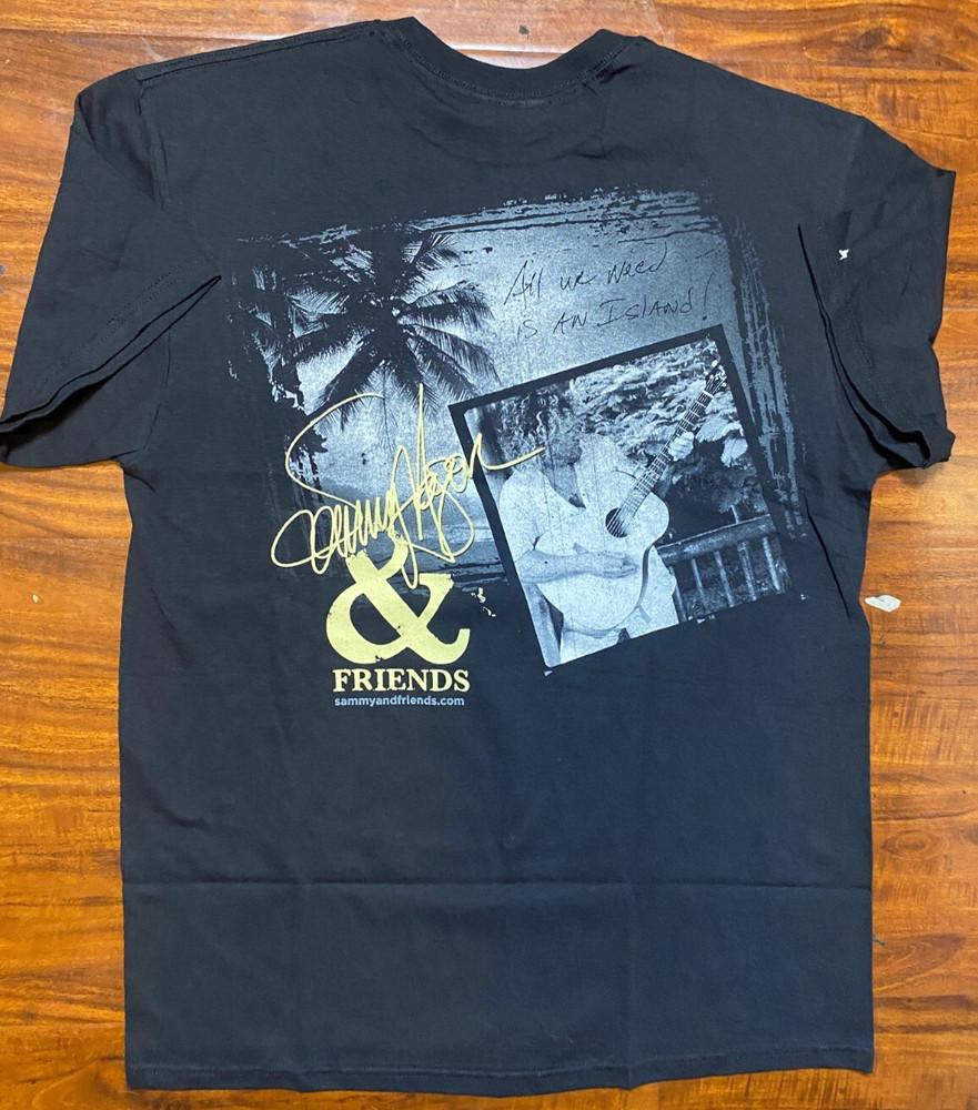 Sammy Hagar & Friends  All We Need Is An Island  2013 Double Sided Tee SZ L-NWOT Unisex T-Shirt XXXL