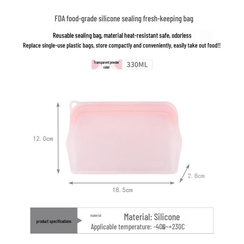 Sheng Bang Rong Silicone Collapsible Fresh-Keeping Lunch Box: Portable, Food-Grade Container for Snacks, Fresh Fruit, and More