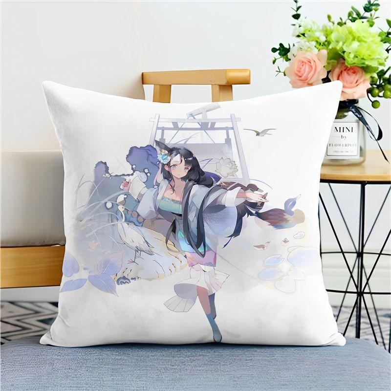Wuhua Peripheral Game Two-dimensional Double-sided Dormitory Nap Bedside Pillow Animation Pillow Cushion Birthday Gift Pillow
