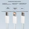 100W 3 In1 Multi Port Charging Cable For iPhone Android Phone Xiaomi  Huawei Type C Braided Fast Charger Data Cord Wire Line 1PC