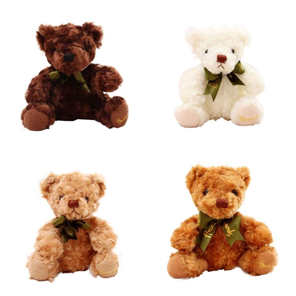 Adorable 20cm Teddy Bear Doll Plush Toy Pillow For Baby Birthday Christmas Gift