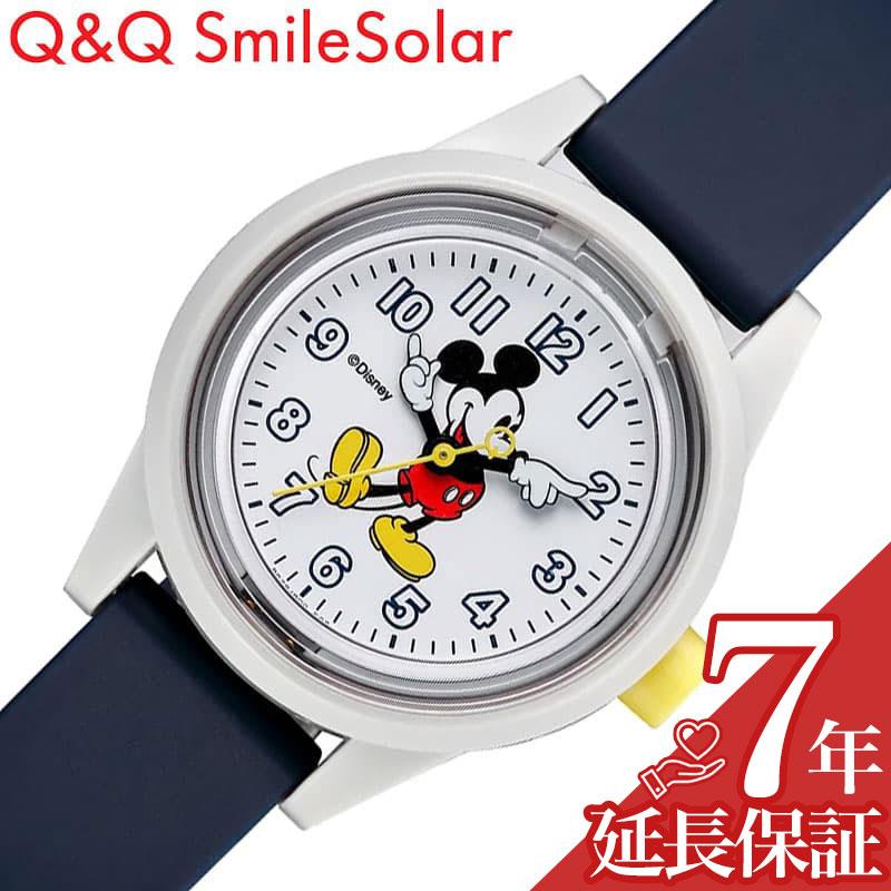 Наручные часы Citizen QQ solar водонепроницаемые легкие Smile Disney белые Микки S уникальные маленькие дети девочки мальчики дети RP29-800 рекомендуемые стильные