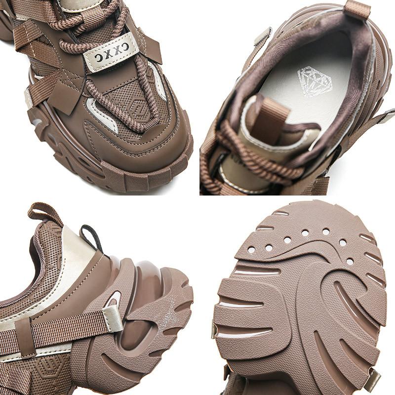 European platform dad shoes 2025 new non-slip and wear-resistant women's shoes heightening fashion muffin sports and leisure shoes children