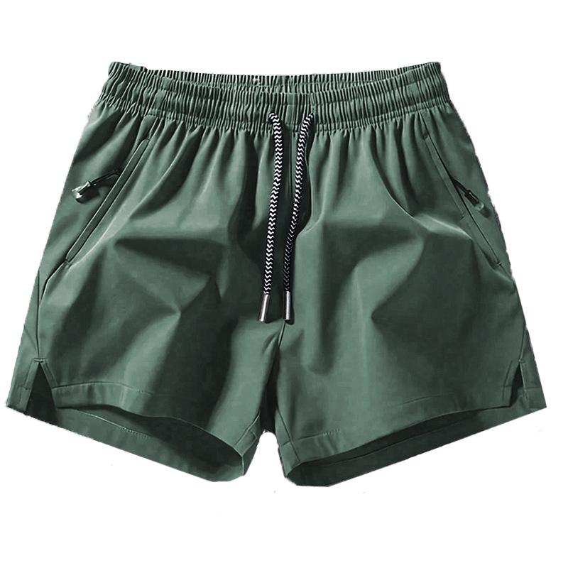 Men's Quick-Dry Ice Silk Casual Shorts - Versatile Summer Fashion for All Ages