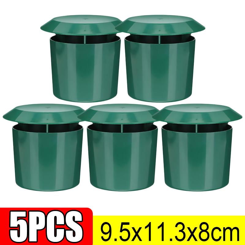1/20pcs Snail Trap Catcher Garden Slug Cage Snail Cage Slug Pest Repeller Reusable Plastic Snail Trap Plants Farm Protector Tool