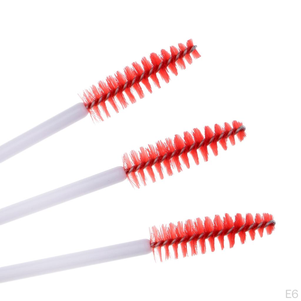 50 Stück Einweg-Mascara-Bürsten Stäbe Werkzeuge