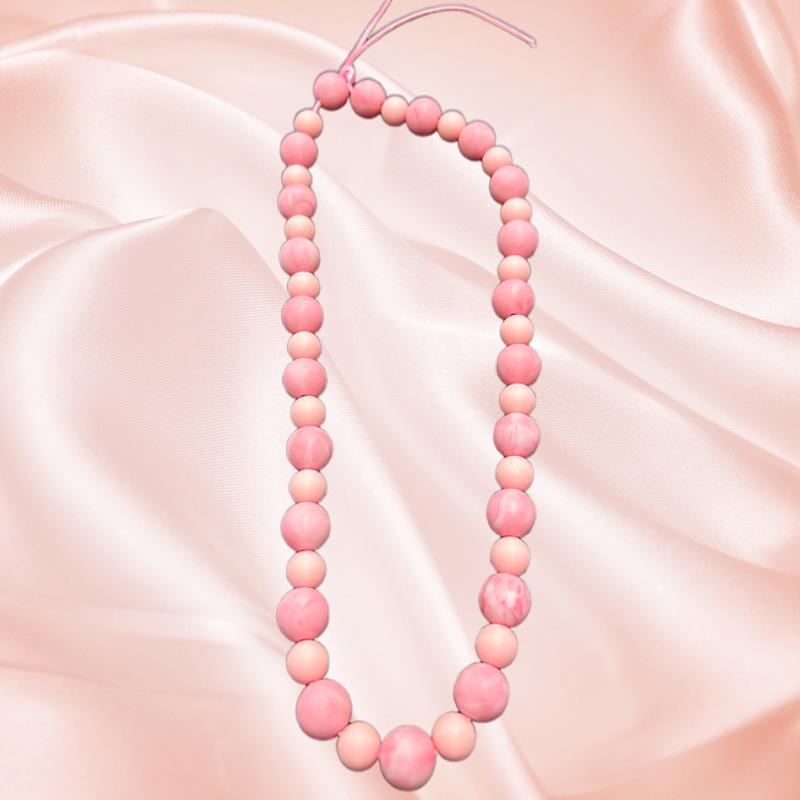 Colorful Food-Grade Silicone Teething Beads for DIY Crafts