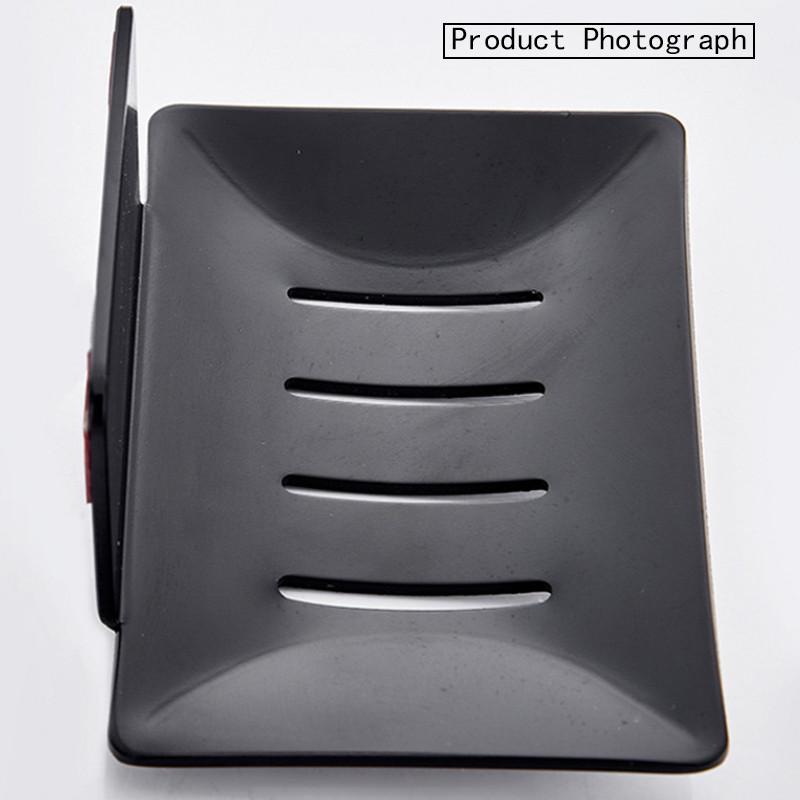 No Drilling Soap Dish Holder Wall Mounted  Sponge  for Bathroom Organizer Kitchen   Metal