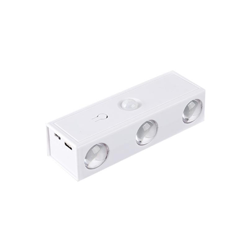 Rechargeable RGB Cat Eye Sensor Wall Lamp with Magnetic Suction