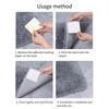  Reusable Carpet Grip Pad Rug Corner Gripper Flattens Edges to Hold Rugs in Place