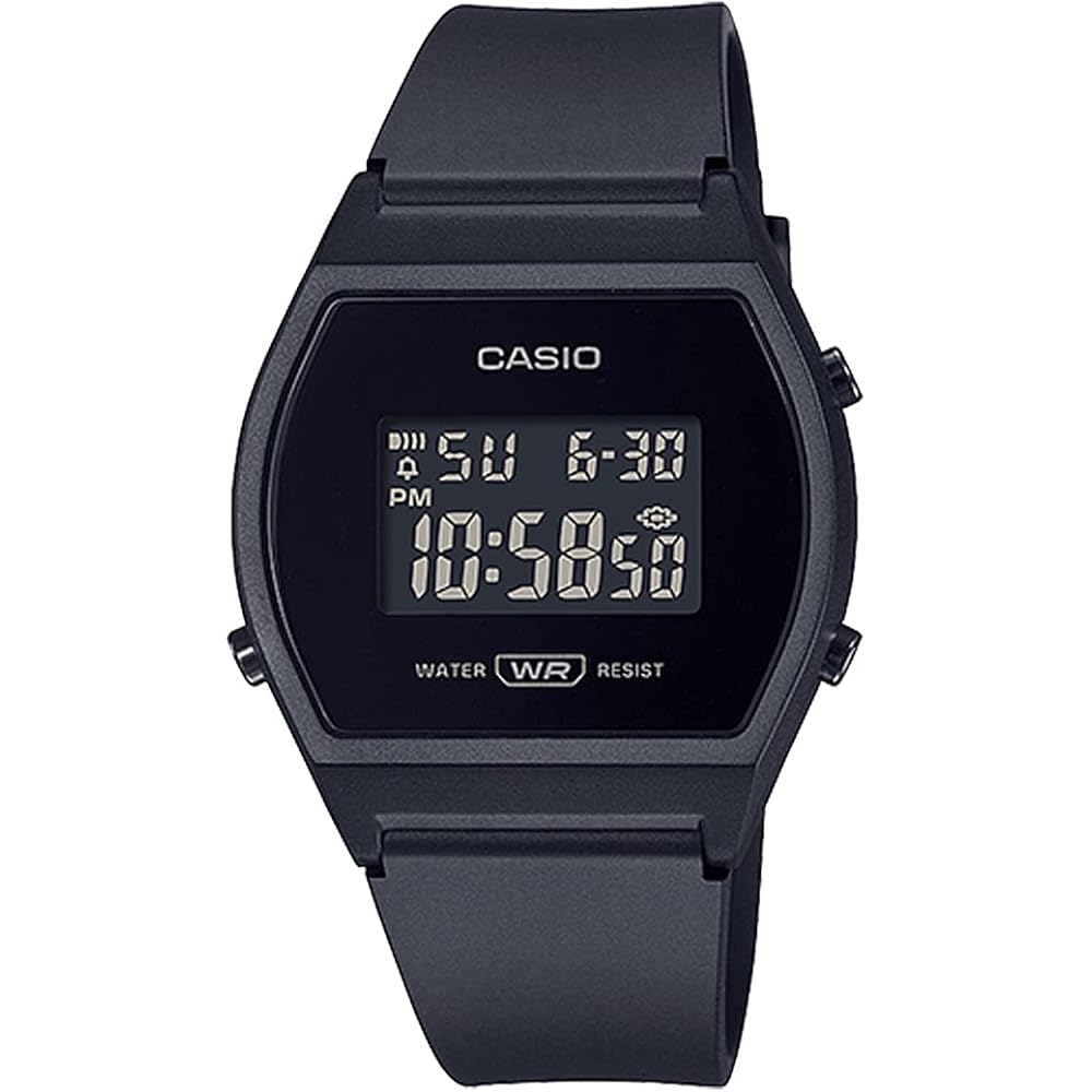 [Casio] CASIO Standard Digital Women s/Girls  Watch LW-204-1B (No Presentation Box, Black, Inverted LCD, International Model) [Parallel Import]