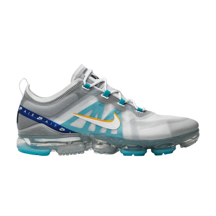 Nike Air VaporMax 2019 White University Gold Wolf Grey