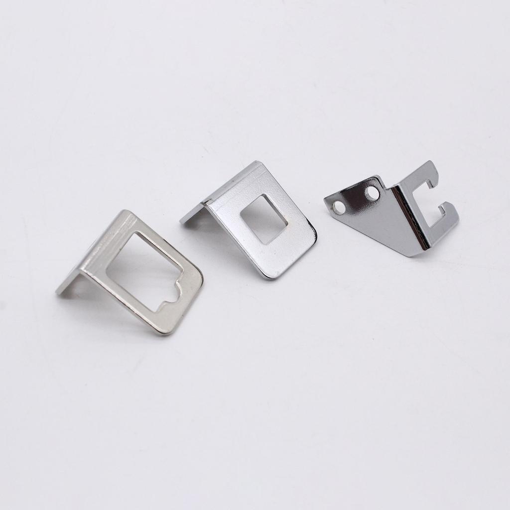 1 Set Replacement Kickdown Chrome Steel Carburetor Linkage Bracket Throttle Cable Bracket Mount Kit for SBC BBC Holley