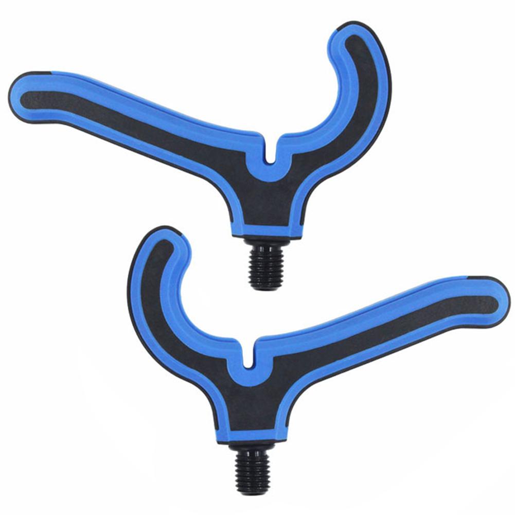Feeder Rod Rest Head 3/8inch Thread Fishing Rod Rest Head Pole Stand Holder Fishing Rod Holder Fishing Tackle Rack