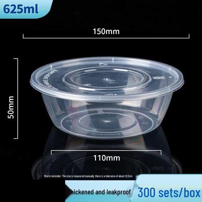 Disposable Round Takeaway Food Container