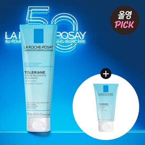 La Roche Posay Toleriane Foaming Cleanser 125ml Promotion (+50ml)
