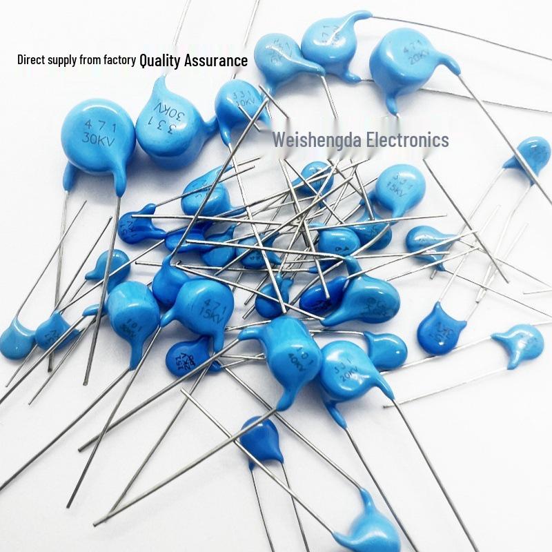 10kV 10nF Hochspannungs-Keramik-Scheibenkondensator mit 12mm Anschlussabstand