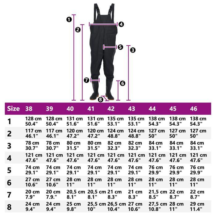 VidaXL Stehnačky s botami černé velikost 38-46 PVC