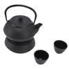 Cast Iron Kettle Set 800ml Energy Saving Cast Iron Highly Durable Luxurious Cast Iron Teapot with