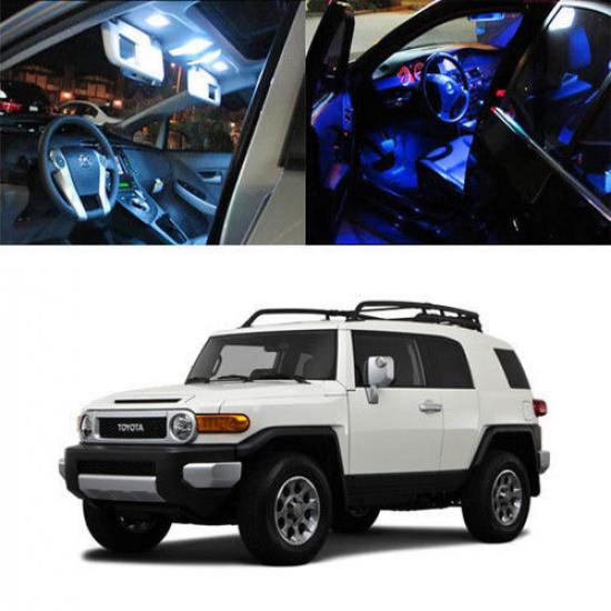 4 x 5050 SMD Full LED Interior Lights Package Deal For 2009-up Toyota FJ Cruiser