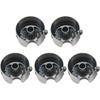 ckpsms Brand -5PCS #BC-DB1-NBL Titanium Industrial Sewing Machine Titanium Bobbin Cases Compatible with/Replacement for JUKI Brand CONSEW Brand