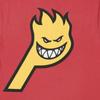 Palace x Spitfire P-Head T-Shirt Red Unisex Tops P24STS005