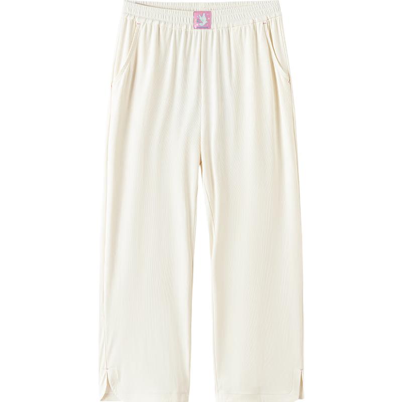 Balabala Girls' Summer Loose Wide-Leg Cartoon Pants