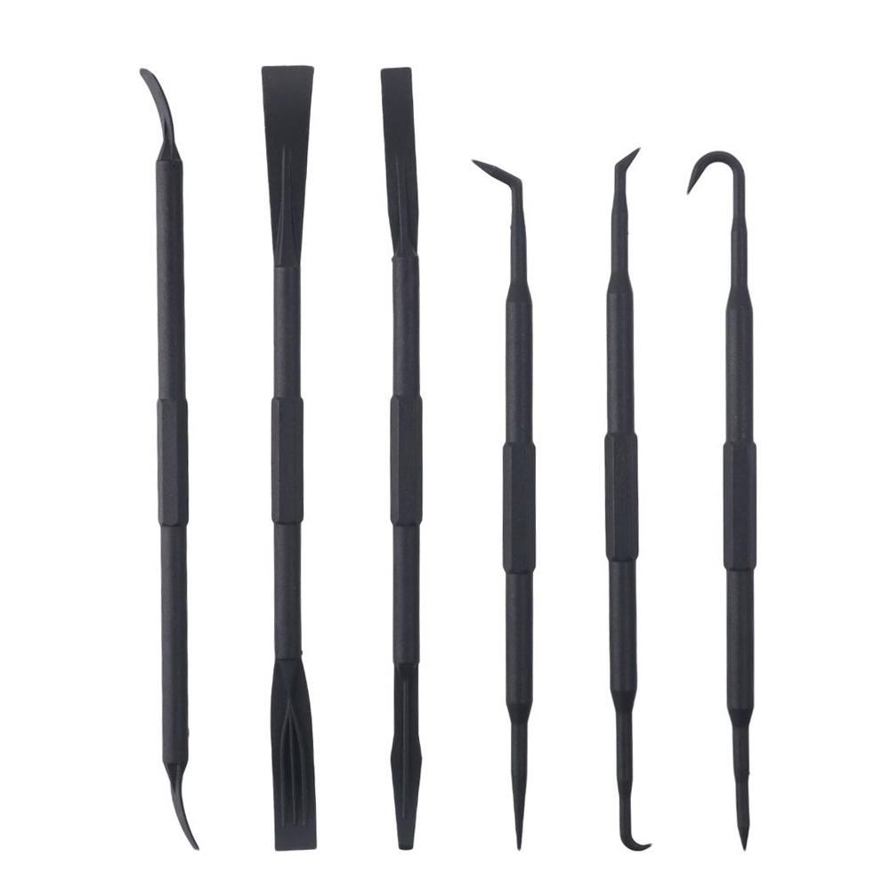 

6Pcs Black Pick Set Auto Detailing Tools Car Accessories Parts Detailing Tools For Car