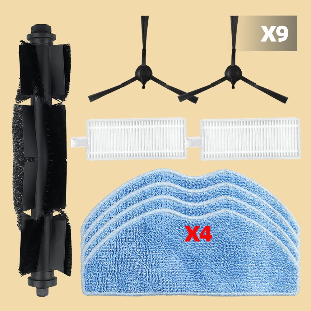 Fit For 360 S8 / Botslab S8 Plus / Honor Choice R2 / R2s Lite Vacuum Parts Main Side Brush Filter Hepa Mop Cloths Accessories