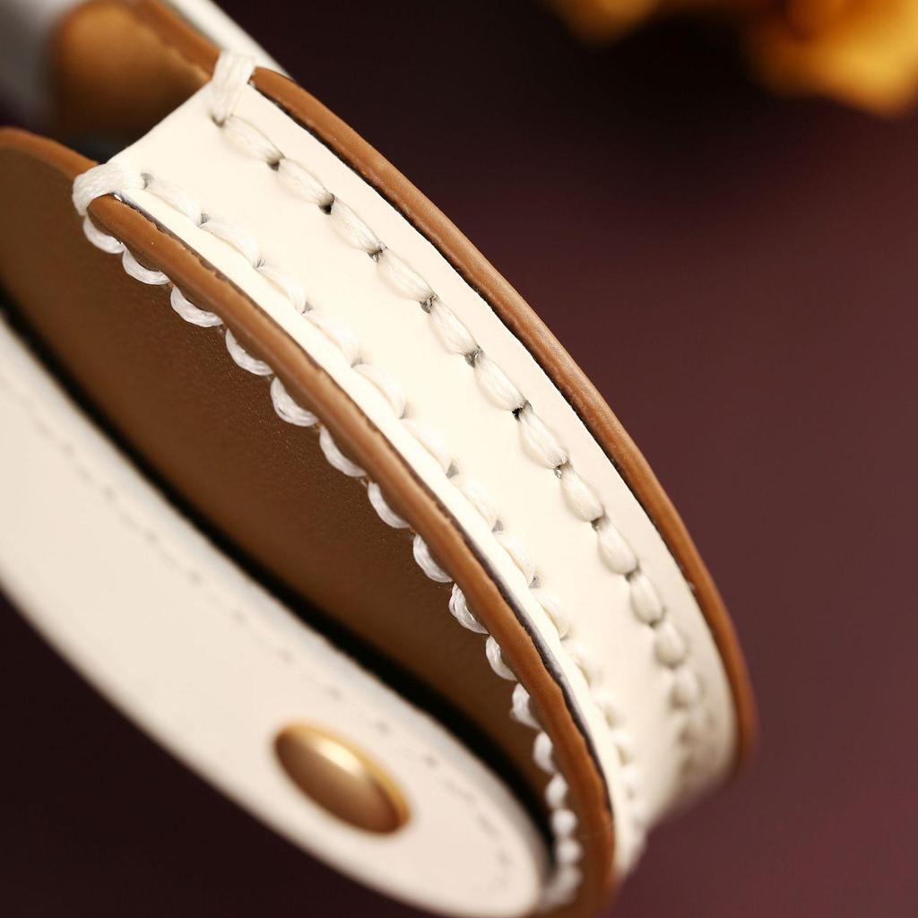 GUSHIBEI Genuine Leather Car Key Case Cover For Mercedes Benz SMART