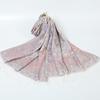 Scarf Jacquard Cashew Fringed Shawl New Spring and Autumn Cotton Women's Long Scarf Headscarf