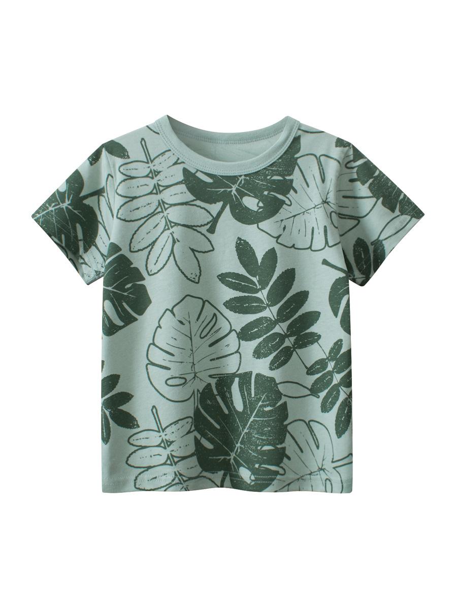 

Children s clothing summer new children s short-sleeved t-shirt baby boy clothes 90cm